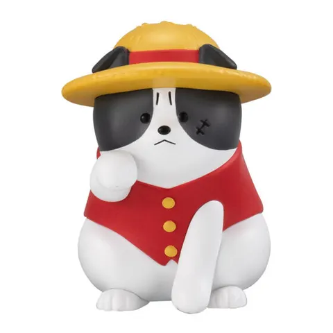 ごはんをくれ！と怒っておててが出ちゃったルフィわんちゃん