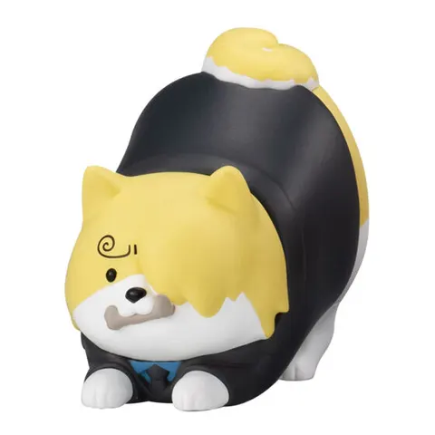 ゾロわんちゃんに怒ってるサンジわんちゃん