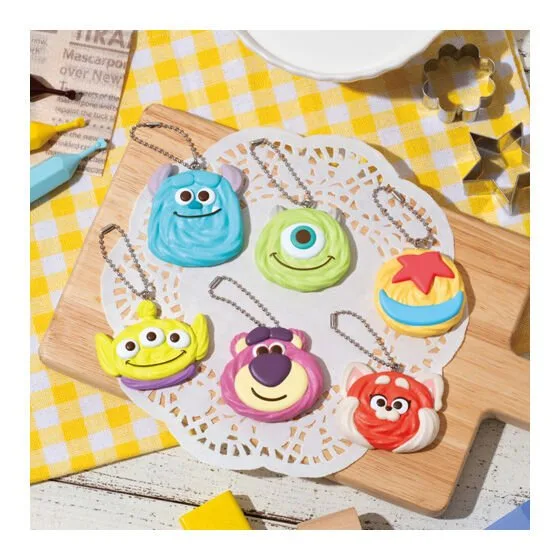 “ピクサーキャラクター” 手作りおやつチャーム #しぼりクッキー
