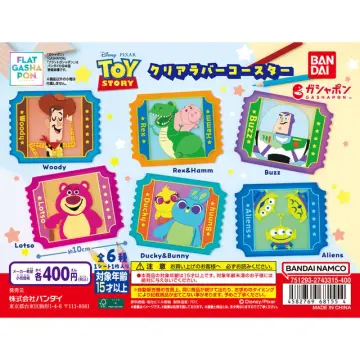 【フラットガシャポン】TOY STORY クリアラバーコースター